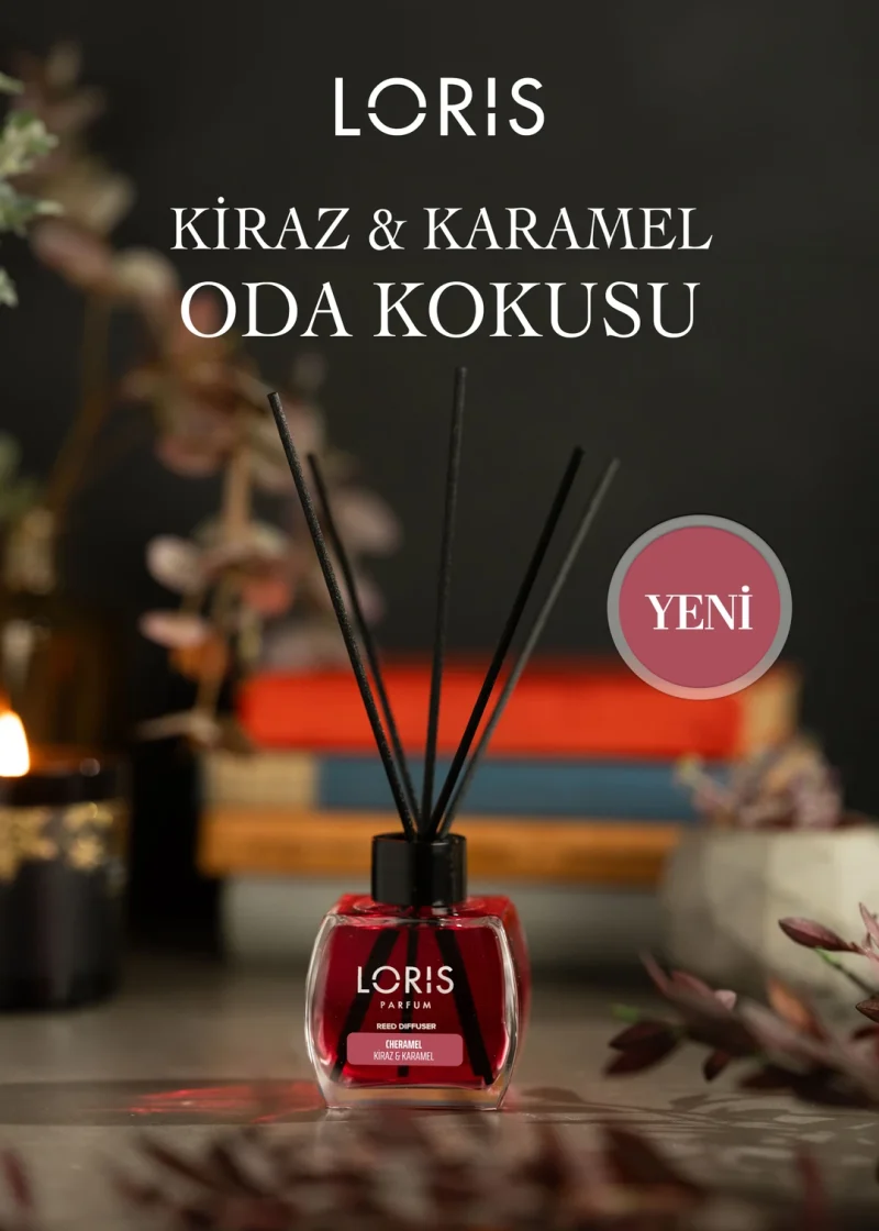 خوشبوکننده هوا لوریس مدل "گیلاس و کارامل" – Kiraz Karamel (Cheramel) (120ml) - Image 2