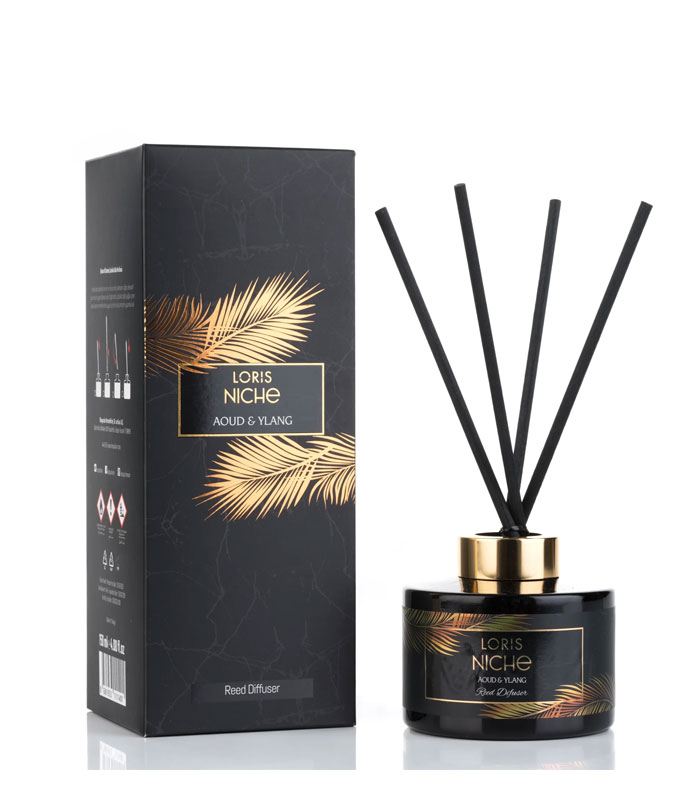 خوشبوکننده هوا NICHE مدل " عود و یلانگ " – (150ml) Niche aoud & ylang