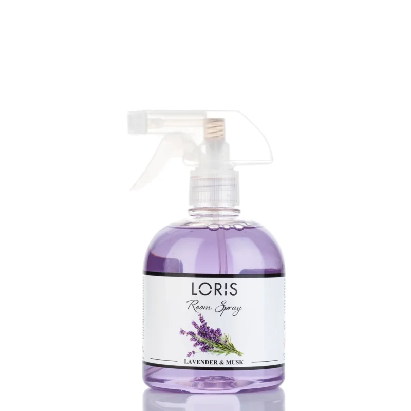 خوشبوکننده هوا لوریس مدل "اسطوخودوس و مشک" – Lavanta & Misk Sprey (500ml)